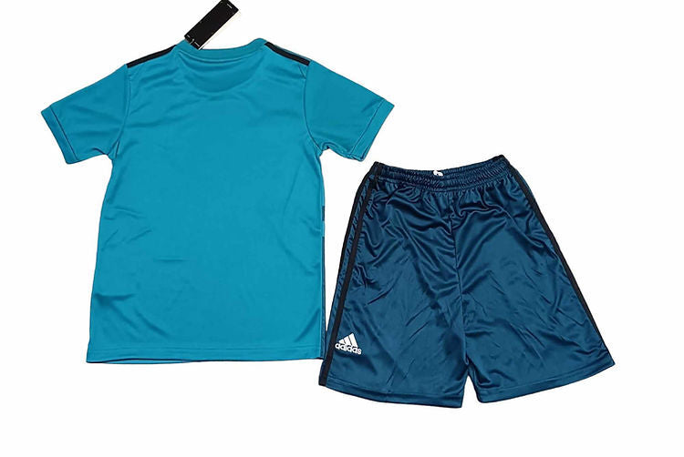 Retro Real Madrid 3rd Kids Kit 2017/2018