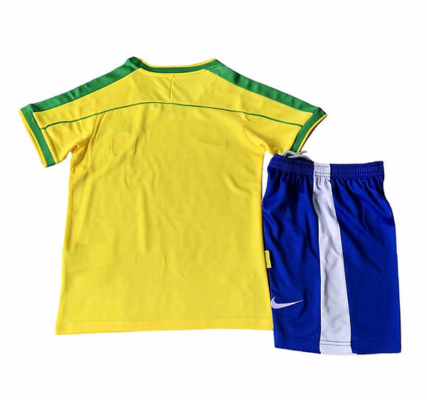 Retro Brazil Home Kids Kit 1998