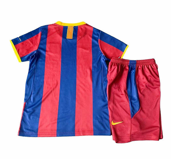 Retro Barcelona Home Kids Kit 2010/2011