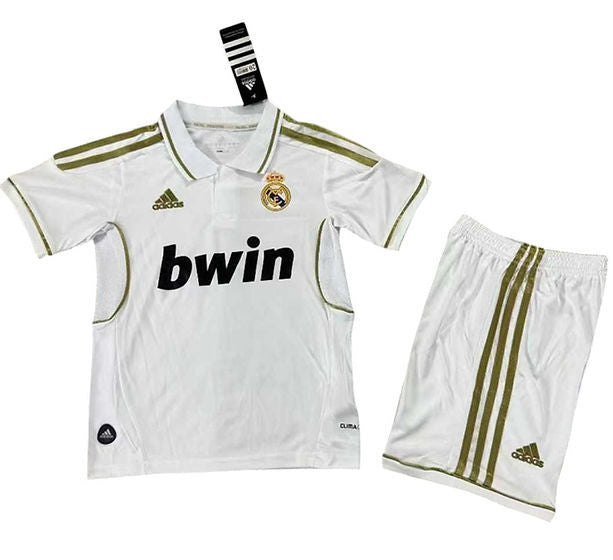 Retro Real Madrid Home Kids Kit 2011/2012