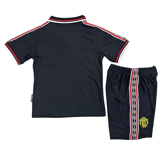Retro Manchester United Away Kids Kit 1998/2000