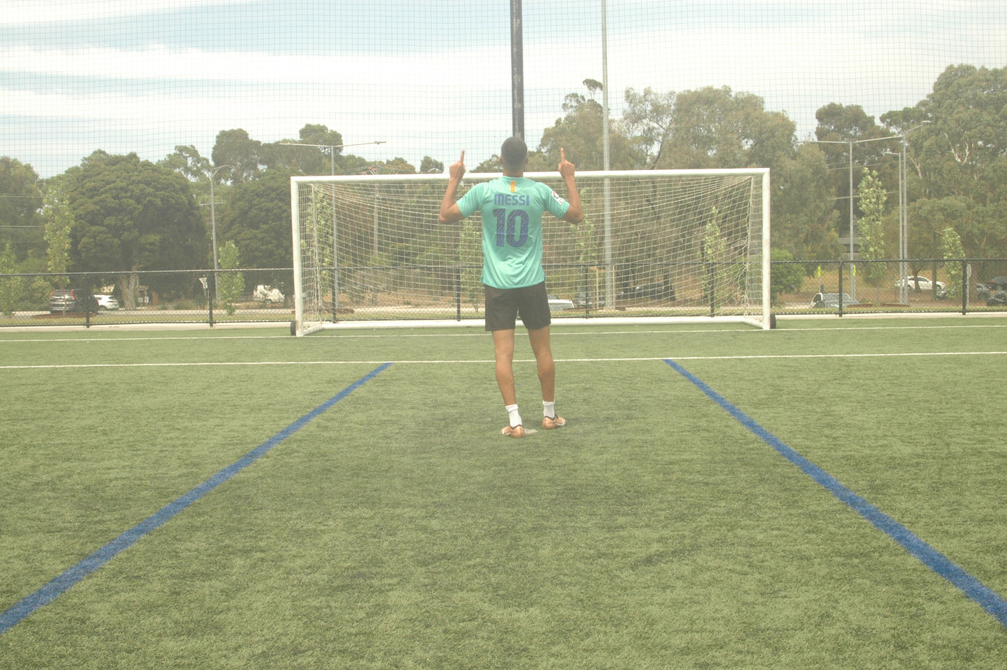 Messi 10/11 Barcelona Away Jersey