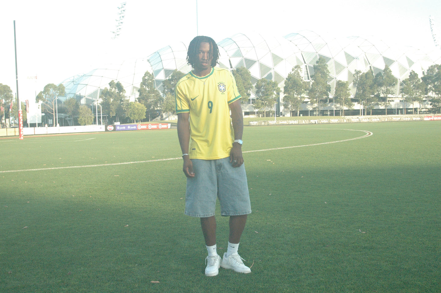 Ronaldo 1998 Brazil Home Jersey