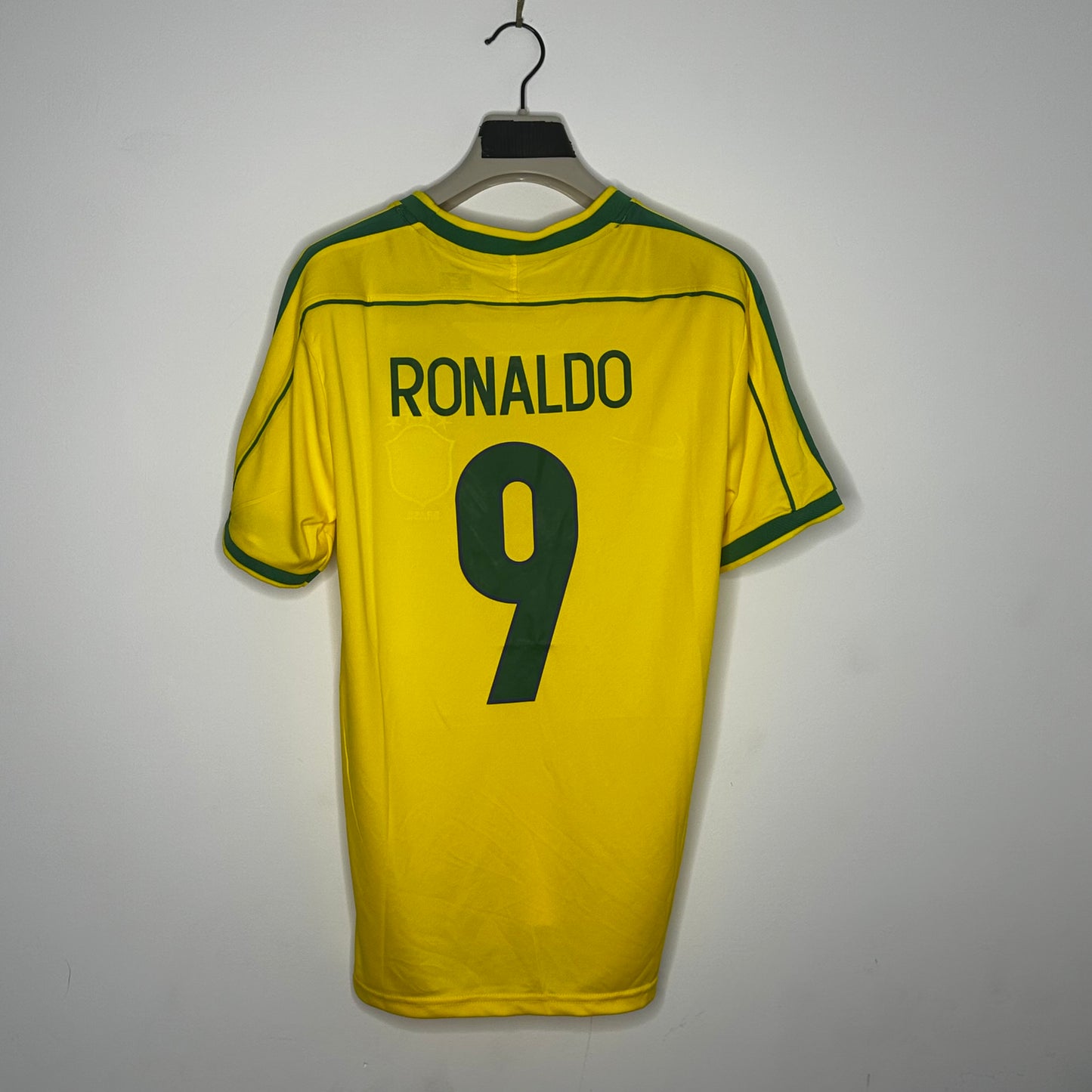 Ronaldo 1998 Brazil Home Jersey