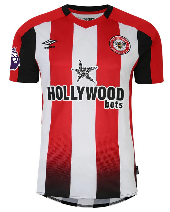 Brentford 2024/25 Home Kit – Bryan Mbeumo Edition
