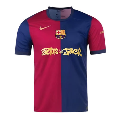 FC Barcelona x Travis Scott Limited Edition Match Home 2024/25 Jersey Lamine Yamal