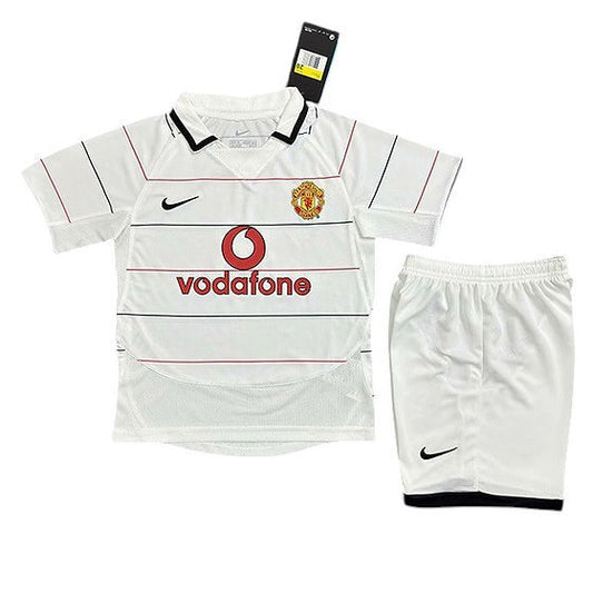 Retro Manchester United Away Kids Kit 2003/2005
