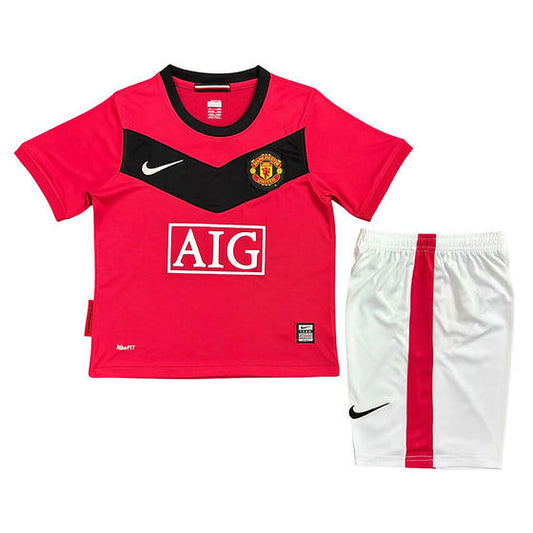 Retro Manchester United Home Kids Kit 2009/2010