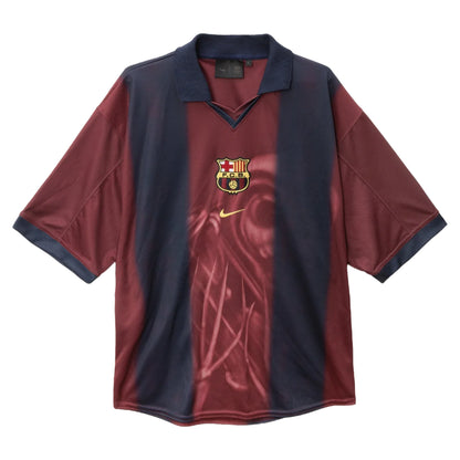 Travis Scott x Nike x FC Barcelona Retro 2000/01 Home Skeleton Jersey
