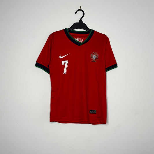 Ronaldo Portugal Home Kids Jersey