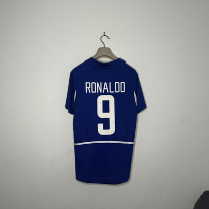 Ronaldo 2002 Brazil Away Jersey