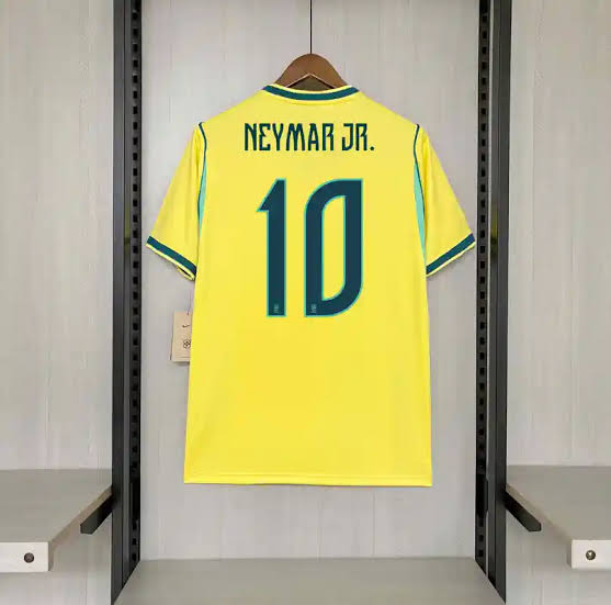 Neymar Brazil World Cup 2026 Home Jersey