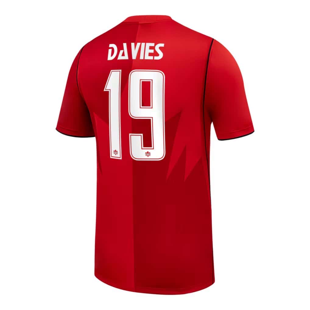 Canada Davies World Cup Jersey Home